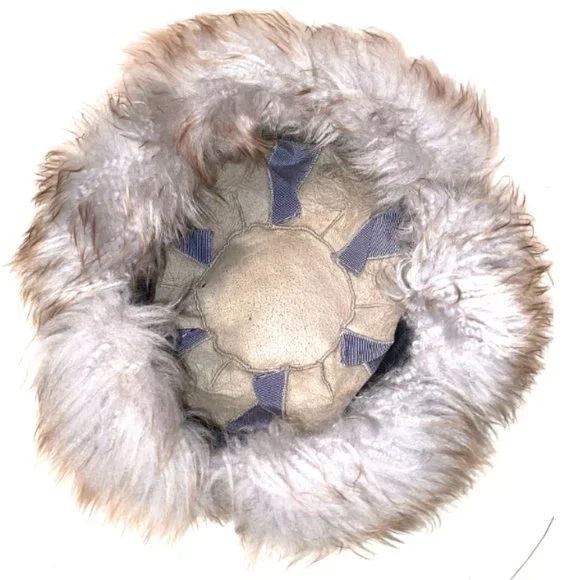 Fur Hat Vintage Brown in Box 50s 60s Mink? Excellent Condition - Picture 7 of 13